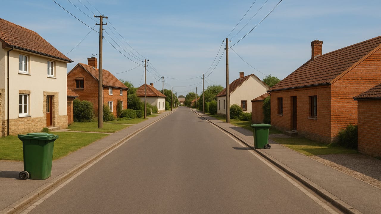 Absichern von Gehwegen